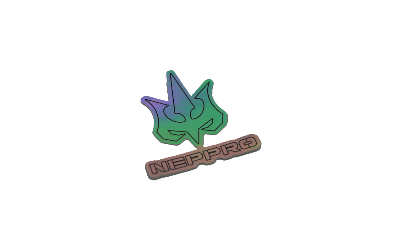 Sticker Holographic Neppro