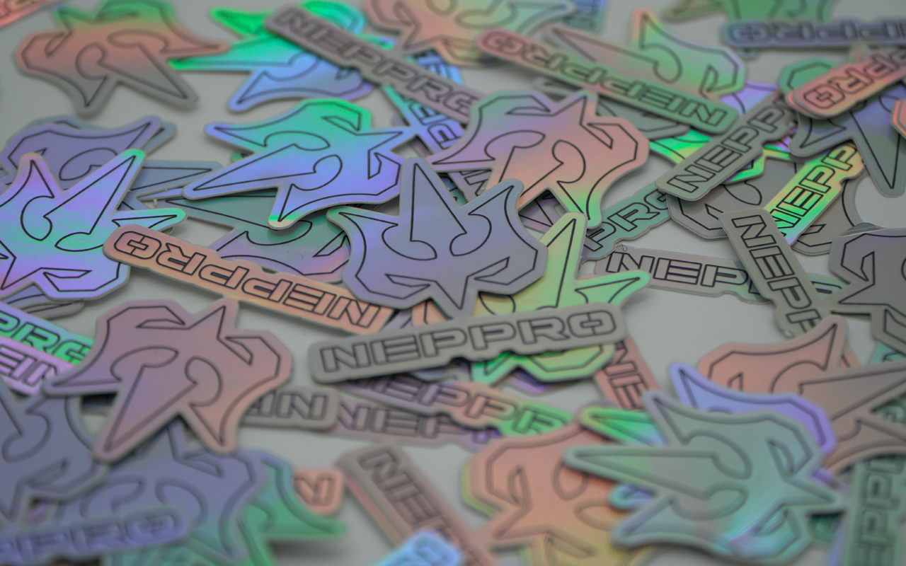 Sticker Holographic Neppro